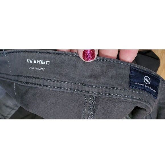 AG Everett Straight Jeans Men size 32x29‎ Stretchy Denim BM10327 Slim Fit - Picture 8 of 9